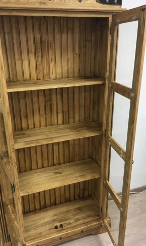 Шкаф книжный "Викинг 03" массив в Александровском - alexsandrovskoe.ok-mebel.com | фото 7