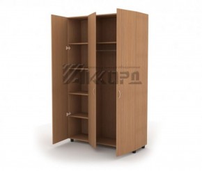 Шкаф комбинированный для одежды ШГ 84.3 (1200*620*1800) в Александровском - alexsandrovskoe.ok-mebel.com | фото