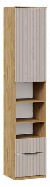 Шкаф комбинированный Хилтон Исп. 2 в Александровском - alexsandrovskoe.ok-mebel.com | фото 2