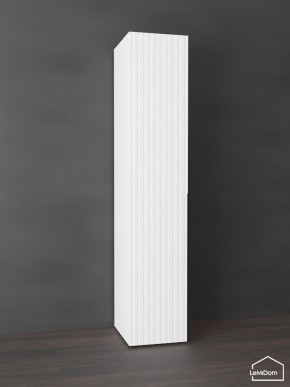 Шкаф Linnea MHR-1-2 2050х400х510 (Белый-М 11.1.1) в Александровском - alexsandrovskoe.ok-mebel.com | фото 5