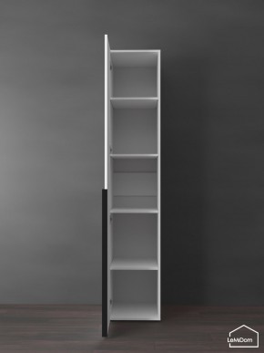 Шкаф Linnea MHR-1-2 2050х400х510 (Белый-М 11.1.2) в Александровском - alexsandrovskoe.ok-mebel.com | фото 4