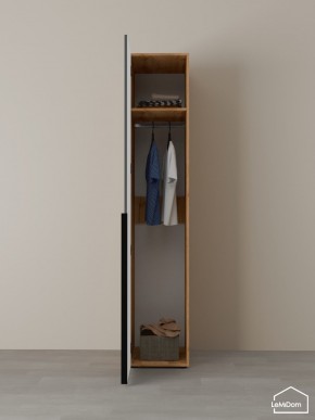 Шкаф Linnea MHR-1 2050х400х510 (ДВ-М 11.1.25) в Александровском - alexsandrovskoe.ok-mebel.com | фото 4