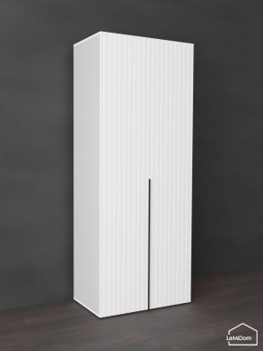 Шкаф Linnea MHR-2 2050х800х510 (Белый-М 11.1.1) в Александровском - alexsandrovskoe.ok-mebel.com | фото
