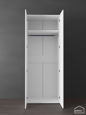 Шкаф Linnea MHR-2PO 2050х800х510 (Белый-М 11.1.1) в Александровском - alexsandrovskoe.ok-mebel.com | фото 4