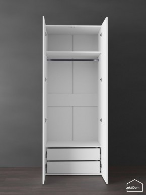 Шкаф Linnea MHR-2PO-3 2050х800х510 (Белый-М 11.1.2) в Александровском - alexsandrovskoe.ok-mebel.com | фото 4