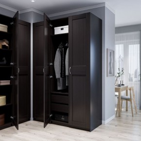 Шкаф МАКС однодверный, цвет Дуб Венге в Александровском - alexsandrovskoe.ok-mebel.com | фото 4