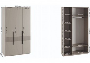 Шкаф платяной Ника в Александровском - alexsandrovskoe.ok-mebel.com | фото 4