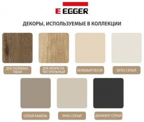 Шкаф распашной серия «ЗЕВС» (PL3/С1/PL2) Серый камень/Небраска натуральный в Александровском - alexsandrovskoe.ok-mebel.com | фото 3