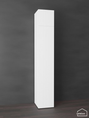 Шкаф с антресолью Linnea MHR-1POA-1 2450х400х510 (Белый-М 11.1.2) в Александровском - alexsandrovskoe.ok-mebel.com | фото