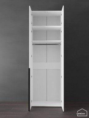 Шкаф с антресолью Linnea MHR-2A-1 2450х800х510 (Белый-М 11.1.1) в Александровском - alexsandrovskoe.ok-mebel.com | фото 5