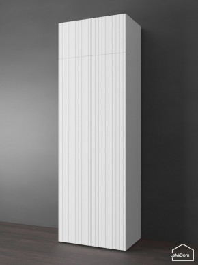 Шкаф с антресолью Linnea MHR-2POA-1 2450х800х510 (Белый-М 11.1.1) в Александровском - alexsandrovskoe.ok-mebel.com | фото