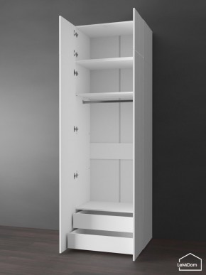 Шкаф с антресолью Linnea MHR-2POA-3 2450х800х510 (Белый-М 11.1.1) в Александровском - alexsandrovskoe.ok-mebel.com | фото 6