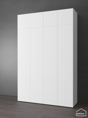 Шкаф с антресолью Linnea MHR-4POA-2 2450х1600х510 (Белый-М 11.1.1) в Александровском - alexsandrovskoe.ok-mebel.com | фото