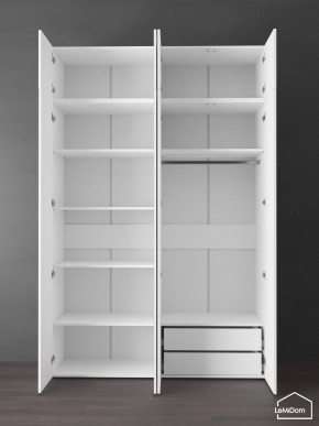 Шкаф с антресолью Linnea MHR-4POA-2 2450х1600х510 (Белый-М 11.1.1) в Александровском - alexsandrovskoe.ok-mebel.com | фото 5