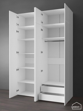 Шкаф с антресолью Linnea MHR-4POA-2 2450х1600х510 (Белый-М 11.1.2) в Александровском - alexsandrovskoe.ok-mebel.com | фото 6