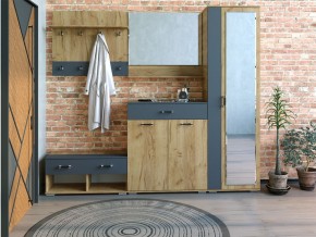 Шкаф ун-й с зеркалом НКМ Бостон Секция 5 в Александровском - alexsandrovskoe.ok-mebel.com | фото 2