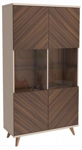 Шкаф-витрина Хармони 468.06 в Александровском - alexsandrovskoe.ok-mebel.com | фото