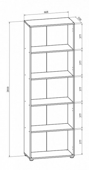 Шкаф-витрина Офис ОФ-303К в Александровском - alexsandrovskoe.ok-mebel.com | фото 4