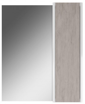 Шкаф-зеркало Uno 60 Дуб серый левый/правый Домино (DU1503HZ) в Александровском - alexsandrovskoe.ok-mebel.com | фото 5