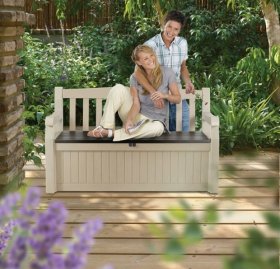 Скамья - сундук EDEN GARDEN BENCH 265 L в Александровском - alexsandrovskoe.ok-mebel.com | фото 4