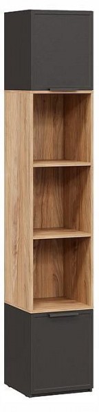 Стеллаж комбинированный Стелла в Александровском - alexsandrovskoe.ok-mebel.com | фото 3