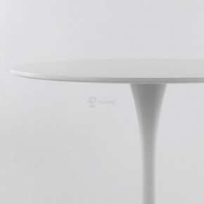 Стол Barneo T-3 Tulip style (RAL9003 белый, D80) в Александровском - alexsandrovskoe.ok-mebel.com | фото 4