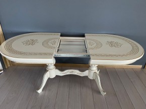 Стол овальный раскладной Милан (лапа-ножки) в Александровском - alexsandrovskoe.ok-mebel.com | фото 4