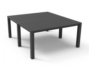 Стол раскладной Джули (Julie Double table 2 configurations) Графит в Александровском - alexsandrovskoe.ok-mebel.com | фото 3