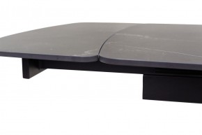 Стол RIVOLI 140 MATT BLACK MARBLE SOLID CERAMIC / BLACK, ®DISAUR в Александровском - alexsandrovskoe.ok-mebel.com | фото 4