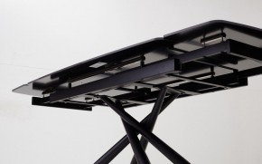 Стол RIVOLI 140 MATT BLACK MARBLE SOLID CERAMIC / BLACK, ®DISAUR в Александровском - alexsandrovskoe.ok-mebel.com | фото 5