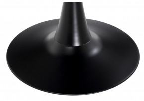 Стол стеклянный Tulip 90x74 black glass в Александровском - alexsandrovskoe.ok-mebel.com | фото 3