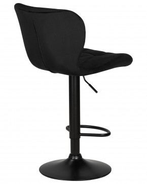Стул барный DOBRIN BARNY BLACK, черный велюр (MJ9-101) в Александровском - alexsandrovskoe.ok-mebel.com | фото 4