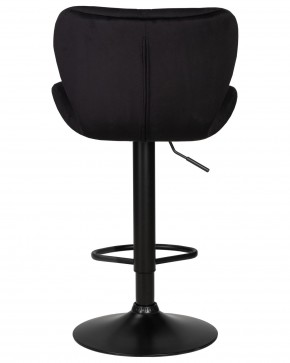 Стул барный DOBRIN BARNY BLACK, черный велюр (MJ9-101) в Александровском - alexsandrovskoe.ok-mebel.com | фото 5