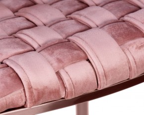 Стул барный DOBRIN EMMA ROSE GOLD, розовый велюр (VF-10) в Александровском - alexsandrovskoe.ok-mebel.com | фото 9