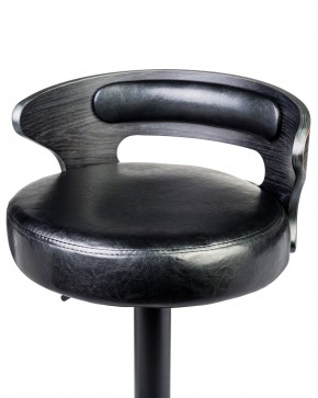 Стул барный DOBRIN FRED BLACK, чёрное дерево, чёрный в Александровском - alexsandrovskoe.ok-mebel.com | фото 6