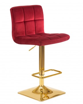 Стул барный DOBRIN GOLDIE, бордовый велюр (MJ9-43) в Александровском - alexsandrovskoe.ok-mebel.com | фото 2