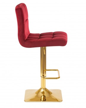 Стул барный DOBRIN GOLDIE, бордовый велюр (MJ9-43) в Александровском - alexsandrovskoe.ok-mebel.com | фото 3