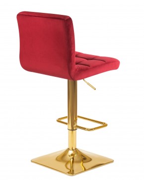 Стул барный DOBRIN GOLDIE, бордовый велюр (MJ9-43) в Александровском - alexsandrovskoe.ok-mebel.com | фото 4