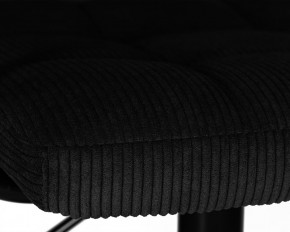 Стул барный DOBRIN KRUGER ARM BLACK, черный вельвет (LAR-E2041-52) в Александровском - alexsandrovskoe.ok-mebel.com | фото 8