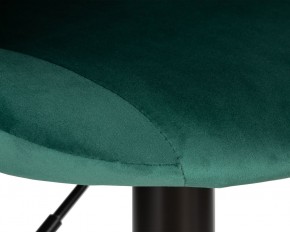 Стул барный DOBRIN LOGAN BLACK, зеленый велюр (MJ9-88) в Александровском - alexsandrovskoe.ok-mebel.com | фото 7