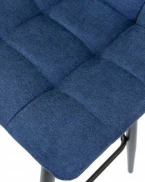 Стул барный DOBRIN NICOLE, черные матовые ножки, синяя ткань (UF860-14B) в Александровском - alexsandrovskoe.ok-mebel.com | фото 8