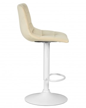 Стул барный DOBRIN TAILOR WHITE, бежевый велюр (MJ9-10) в Александровском - alexsandrovskoe.ok-mebel.com | фото 3