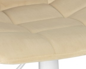 Стул барный DOBRIN TAILOR WHITE, бежевый велюр (MJ9-10) в Александровском - alexsandrovskoe.ok-mebel.com | фото 7