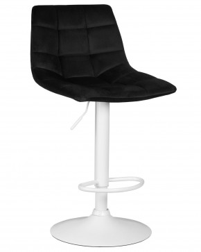 Стул барный DOBRIN TAILOR WHITE, черный велюр (MJ9-101) в Александровском - alexsandrovskoe.ok-mebel.com | фото