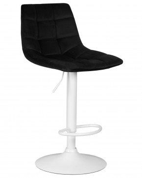 Стул барный DOBRIN TAILOR WHITE, черный велюр (MJ9-101) в Александровском - alexsandrovskoe.ok-mebel.com | фото 2