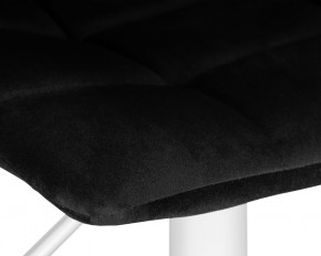 Стул барный DOBRIN TAILOR WHITE, черный велюр (MJ9-101) в Александровском - alexsandrovskoe.ok-mebel.com | фото 7