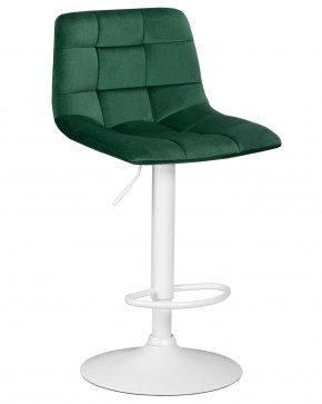Стул барный DOBRIN TAILOR WHITE, зеленый велюр (MJ9-88) в Александровском - alexsandrovskoe.ok-mebel.com | фото