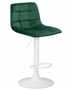 Стул барный DOBRIN TAILOR WHITE, зеленый велюр (MJ9-88) в Александровском - alexsandrovskoe.ok-mebel.com | фото 2