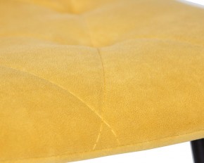 Стул обеденный DOBRIN CHILLY ROMBO, Горчичный Simple 15, основание черное в Александровском - alexsandrovskoe.ok-mebel.com | фото 10