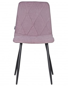 Стул обеденный DOBRIN CHILLY ROMBO, Лавандовый Simple 48, основание черное в Александровском - alexsandrovskoe.ok-mebel.com | фото 6